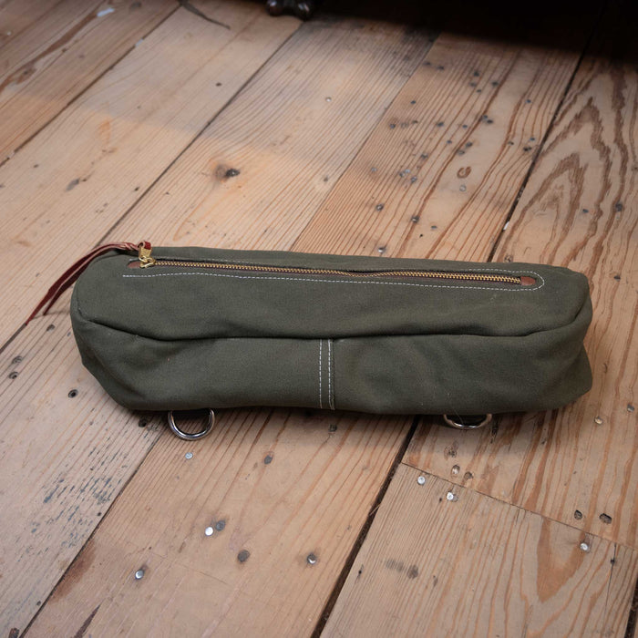 Handmade Canvas Cantle Saddle Bags