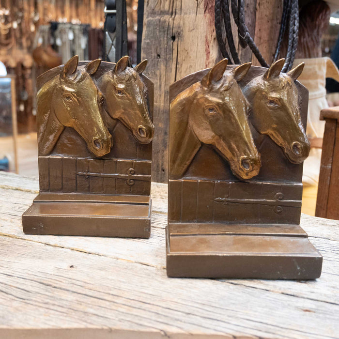 1930's - 40's Armor Bronze Co. Taunton Mass. USA Bookends
