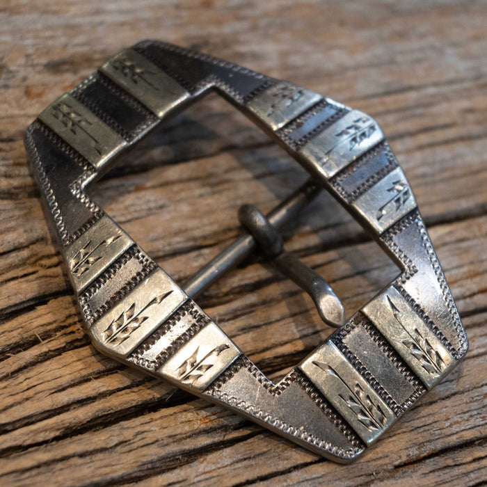 1" Spraberry Silver Mounted Buckle Tack - Conchos & Hardware Luke Spraberry