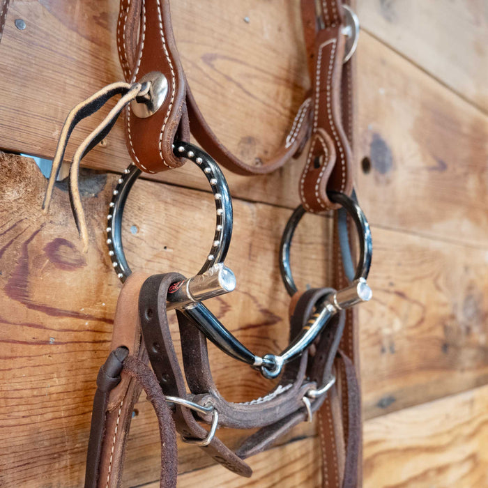 Tom Balding D-Ring Snaffle Bridle Rig