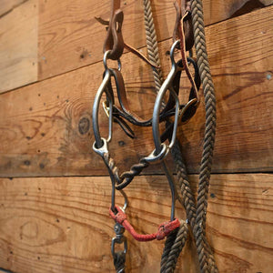 Bridle Rig Trammel Long Shanked Twisted Gag Bit SBR450 Sale Barn misc   