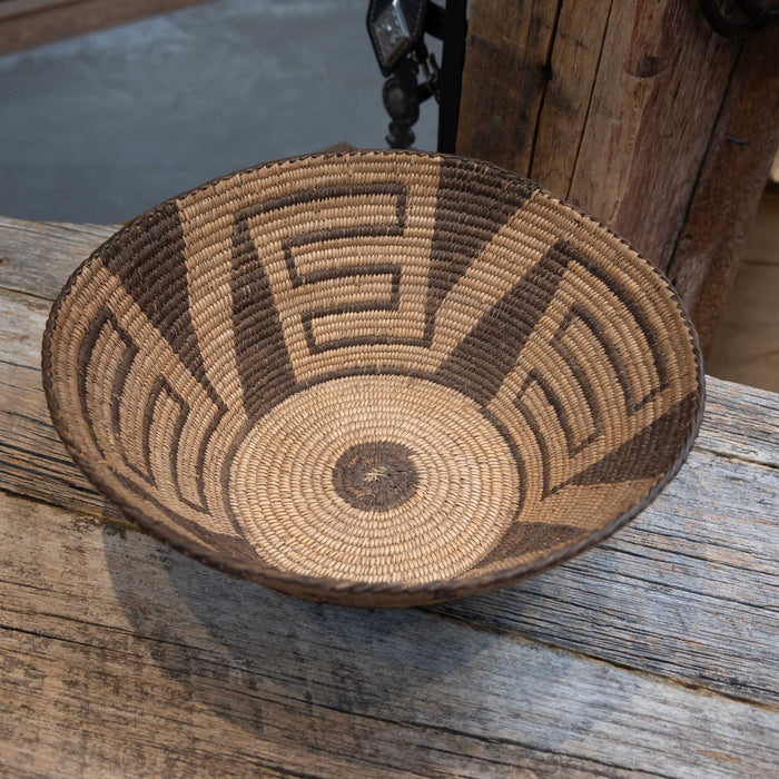 1920's Pima Indian Tribe Handwoven Basket