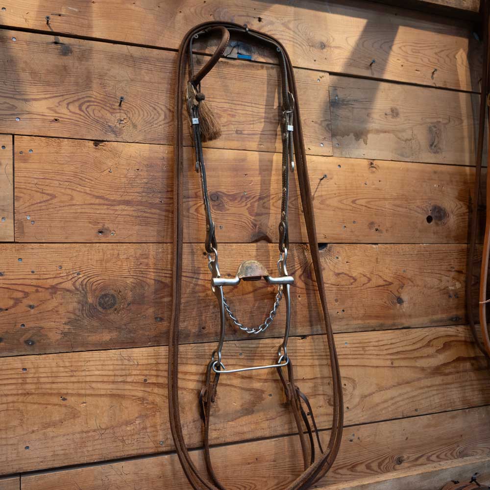 Copper Solid Port Bridle Rig