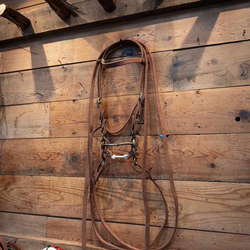 Damon Garron Silver Mounted Smooth Snaffle Bit Tack - Bits Damon Garren