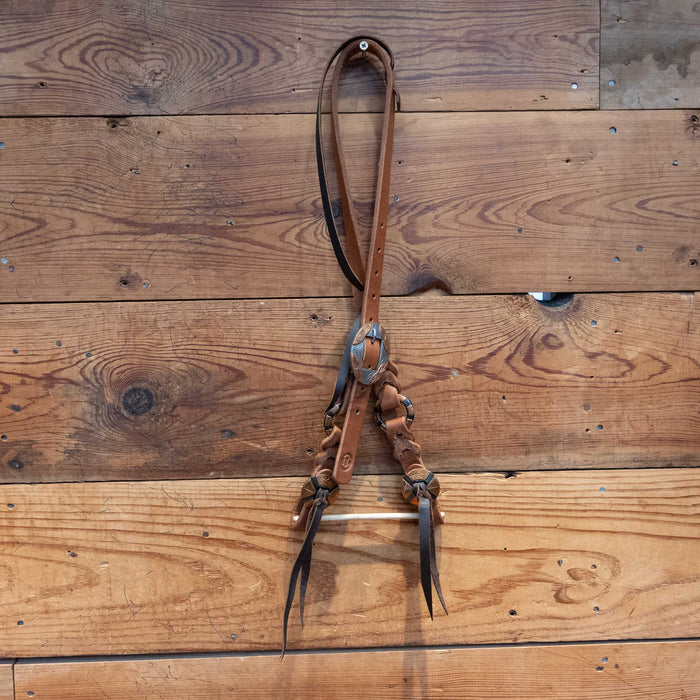 Joe Hipp Split Ear Headstall w/Teskey's Hardware
