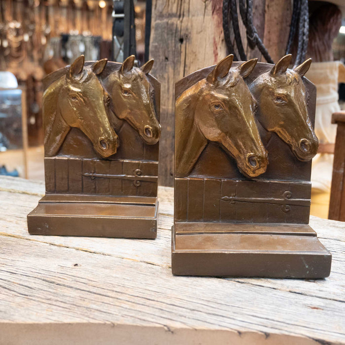 1930's - 40's Armor Bronze Co. Taunton Mass. USA Bookends