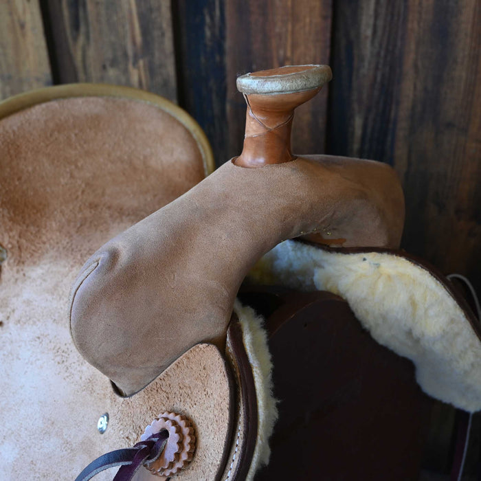 15" BRAZOS RIVER TEAM ROPING SADDLE