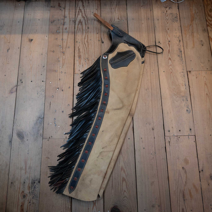 Used Tate Irons Stepthrough Chaps Tack - Chaps & Chinks Tate Irons