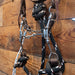 CHS Dog Bone Sliding Gag Rig w/Martingale Tack - Training Cow Horse Supply