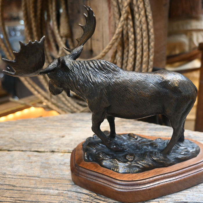 Climbing Moose by Mike Flanagan Collectibles Mike Flanagan