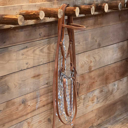 CHS Ruder Rig w/German Martingale Tack - Training Cow Horse Supply