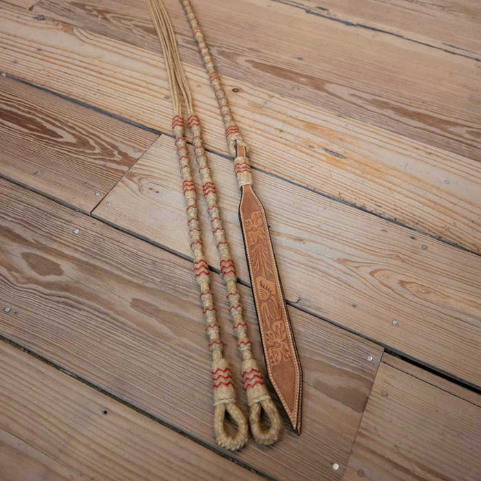 Handmade Rawhide Romel Reins Tack - Reins MISC