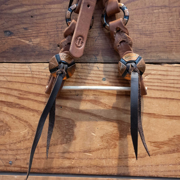 Joe Hipp Split Ear Headstall w/Teskey's Hardware