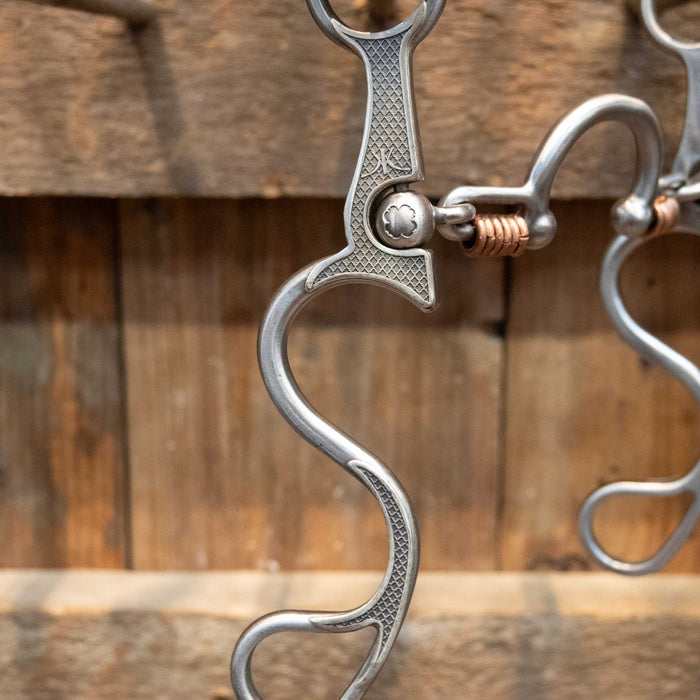 Fancy Kerry Kelley 10 Ported Chain w/Copper Rings Bit