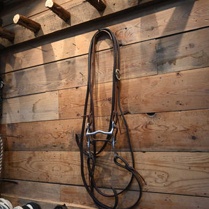 Bridle Rig - Nice Crockett Grazing Bit- SBR365 Sale Barn MISC   