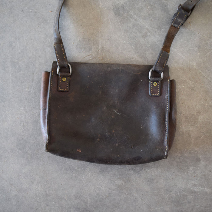 Used Vintage German Leather Saddle Bag Sale Barn Teskey's   