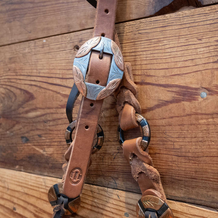 Joe Hipp Split Ear Headstall w/Teskey's Hardware