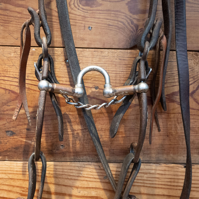 Kerry Kelley Silver Mounted Correction Bridle Rig