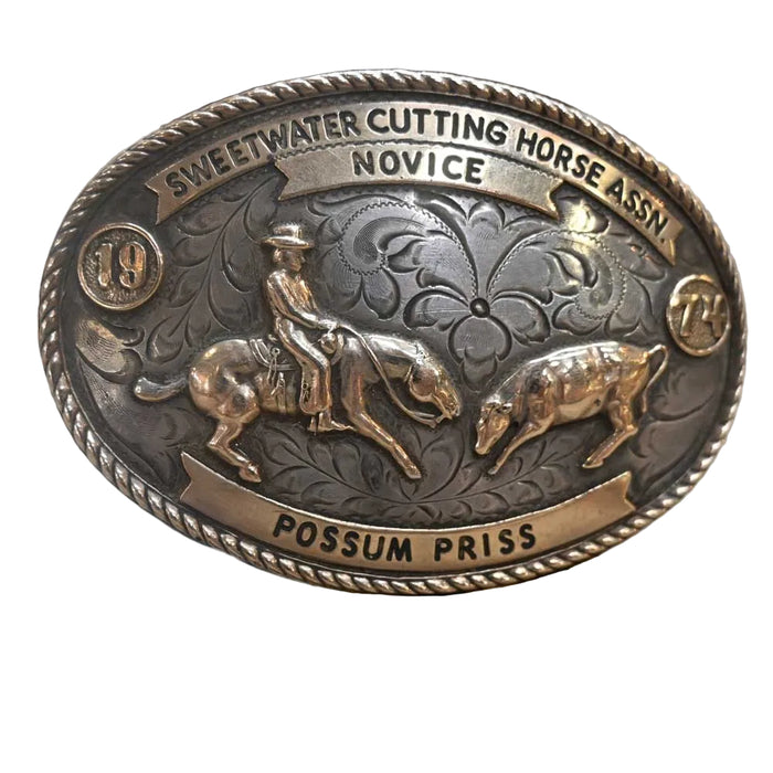 Nelson Silvia Co. 1974 Sweet Water Cutting Buckle ACCESSORIES - Additional Accessories - Buckles Nelson Silvia