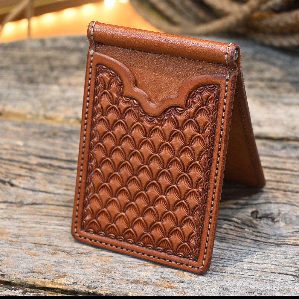 Handmade Leather Wallet by Kings Saddlery AAHT070 Tack - Misc King's Saddlery