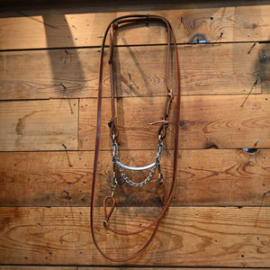 Bridle Rig - Schoneberg 3.5" Peter Square Mullen RIG1042 Tack - Rigs MISC