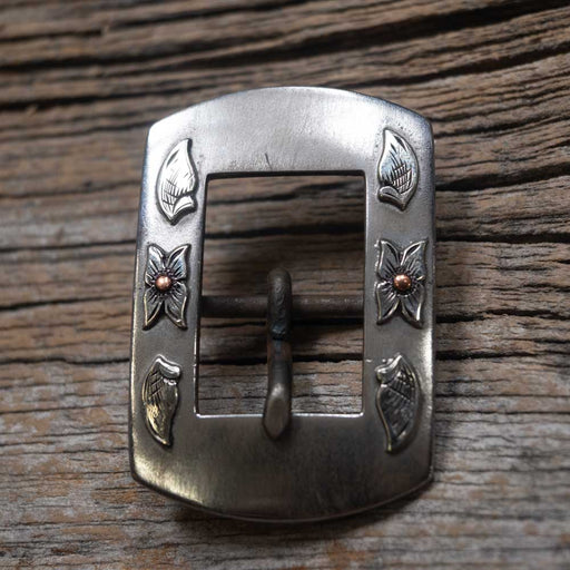 Luke Spraberry 3/4" Silver Mounted Square Headstall Buckle Tack - Conchos & Hardware Luke Spraberry