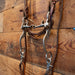 Silver Mounted Shanked Snaffle Bridle Rig Tack - Rigs MISC