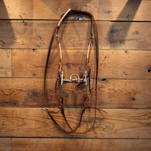 Heeler Solid Port Bridle Rig Tack - Rigs Heeler