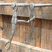 Used Josh Ownbey  - Silver Mounted -  Shanked Snaffle Bit TI0751 Tack - Bits Josh Ownbey   