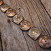 Hal Evans Handmade 9pc. Saddle Concho Set Collectibles Hal Evans