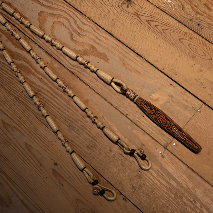 Handmade Rawhide Romel Reins