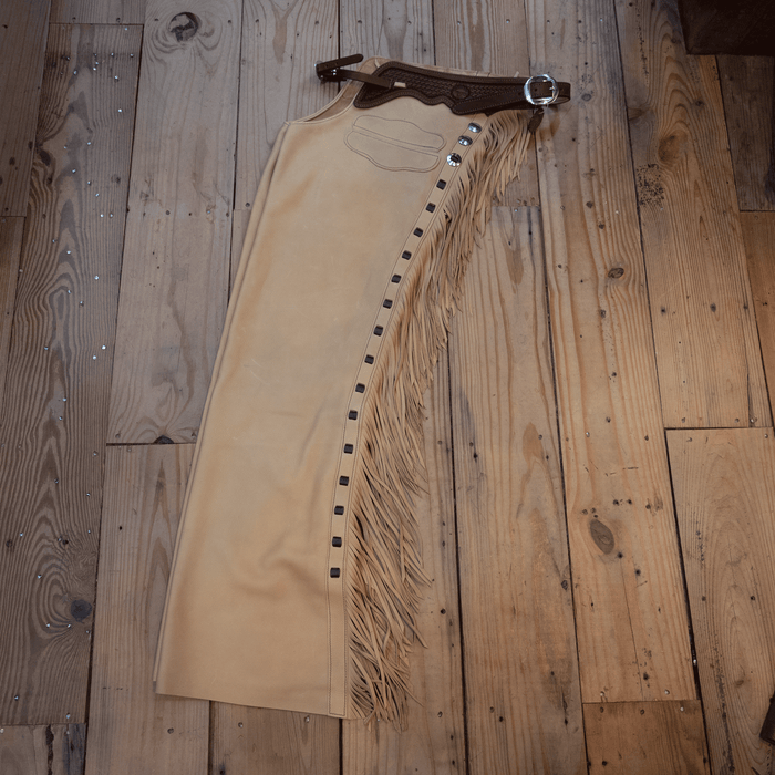 Teskey's Large Smooth Palomino Versatility Chaps 1871