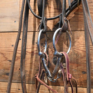 Bridle Rig - D-Ring Smooth Snaffle Bit SBR540 Sale Barn MISC   