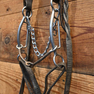 Bridle Rig - Smooth Snaffle Gag Rig SBR584 Sale Barn MISC