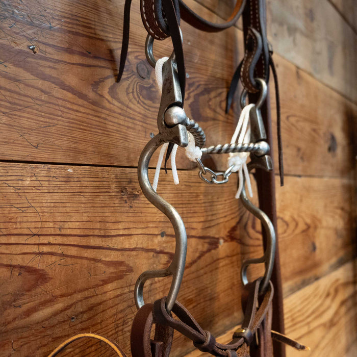 Kerry Kelley Twisted Wire Snaffle Bridle Rig