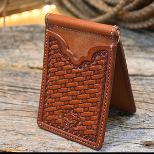 Handmade Leather Wallet by Kings Saddlery AAHT070 Tack - Misc King's Saddlery