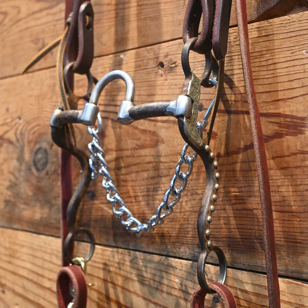 Silver Mounted Correction Bridle Rig Tack - Rigs MISC