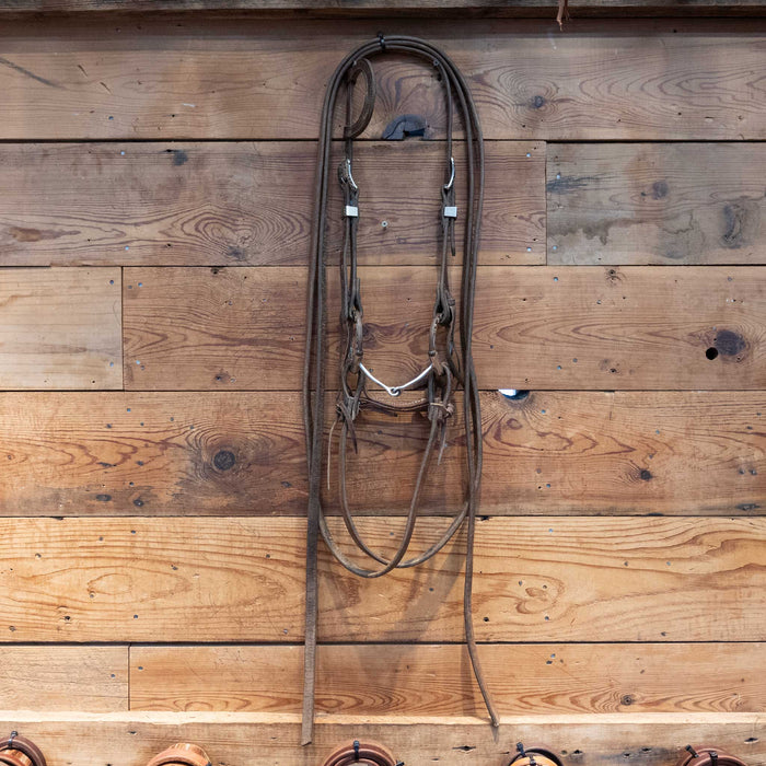 Classic Equine D-Ring Snaffle Bridle Rig