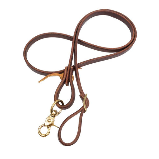 Teskey's Latigo 1/2" Pony Roping Rein Tack - Reins Teskeys   