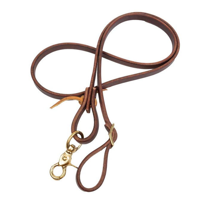 Teskey's Latigo 1/2" Pony Roping Rein Tack - Reins Teskeys   