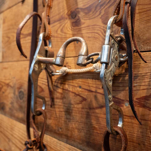 Heeler Solid Port Bridle Rig Tack - Rigs Heeler