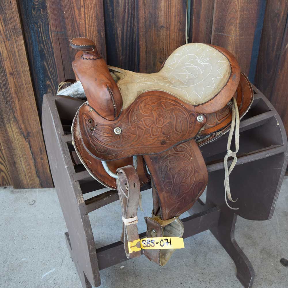 Used 12" Non Rider Decor Only Saddle Sale Barn Sale Barn   