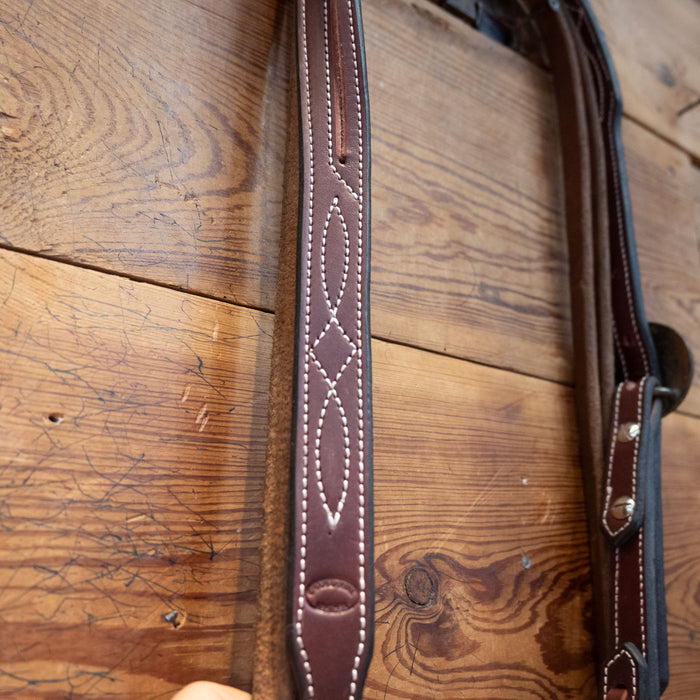 Kerry Kelley Port Bit w/Crooked Skull Headstall Bridle Rig