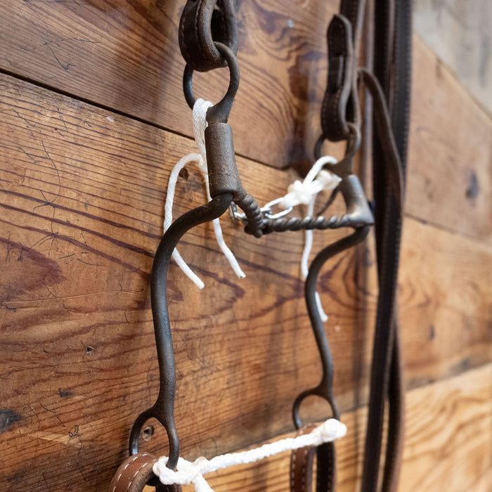 Twisted Wire Snaffle Bridle Rig