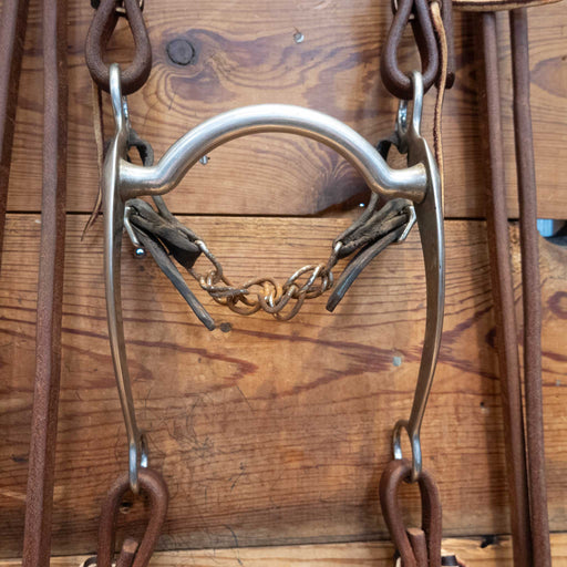 Roy Robinson Solid Port Bridle Rig w/Split Reins Tack - Rigs Roy Robinson
