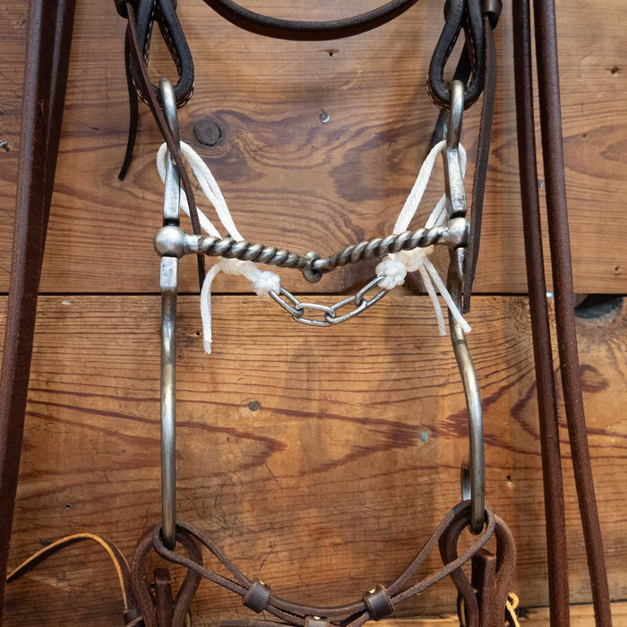 Kerry Kelley Twisted Wire Snaffle Bridle Rig