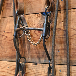 Bridle Rig - Long Shank Smooth Snaffle Rig SBR637 Sale Barn MISC