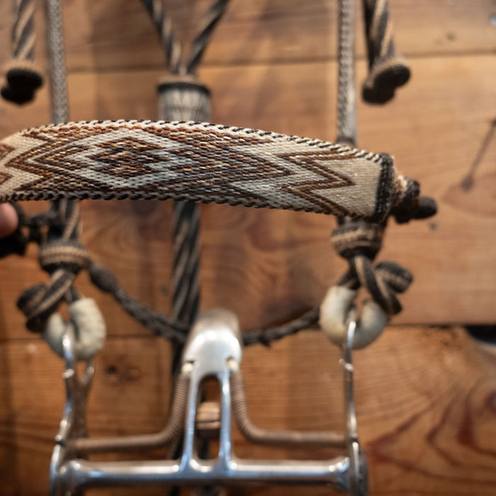 Vintage Horse Hair Bridle Rig w/a Les Vogt Spade Bit Collectibles Les Vogt