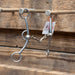 Flaharty Marne 4 Piece Square Twist Snaffle Bit Tack - Bits Flaharty
