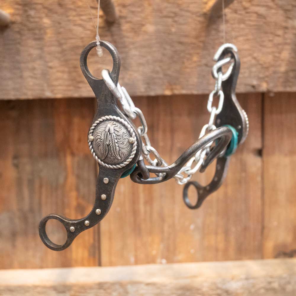 Paul Petska Ported Chain - Silver Feather Concho